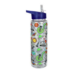 Smily kiddos Sipper Bottle 750 ml - Space Theme | Blue