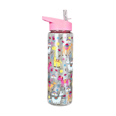 Smily kiddos Sipper Bottle 750 ml - Lama Theme | Pink