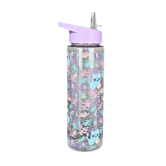 Smily kiddos Sipper Bottle 750 ml - Kitty Theme | Purple