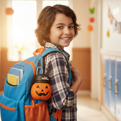 Smily Kiddos Expandable Water Bottle – Pumpkin 550 mL