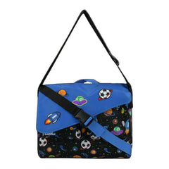Fancy Shoulder Bag - Black & Blue