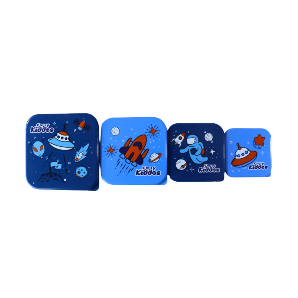 Smily Kiddos 4 in 1 container - Space Theme