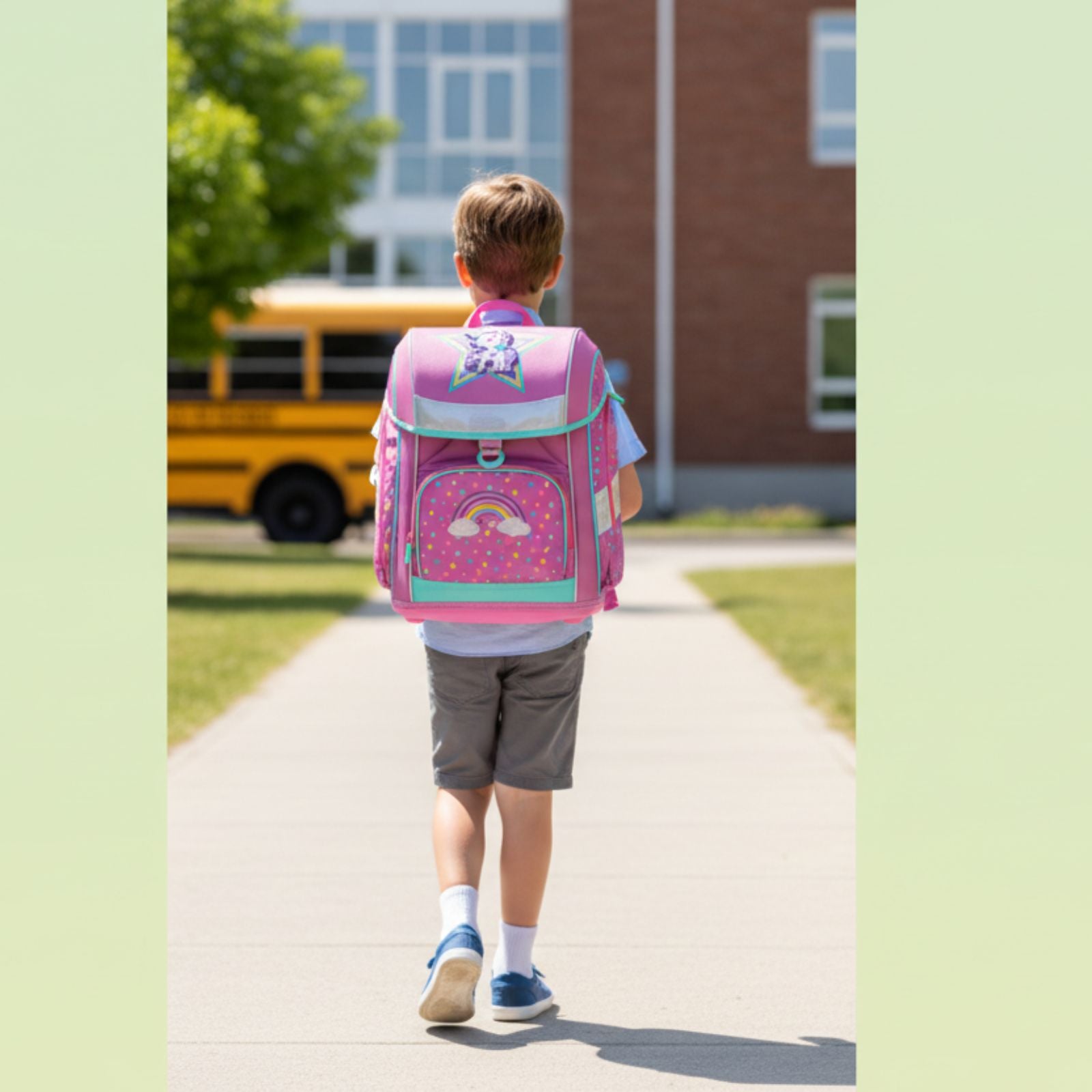 Fancy Star Backpack – Pink