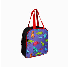 Kids Dinosaur Lunch Bag - School Lunch Box with Water Bottle Holder | BPA-Free