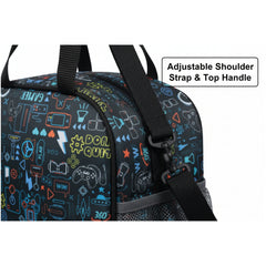 Joy Lunch Bag Senior – Arcade Fuel Theme | Grey