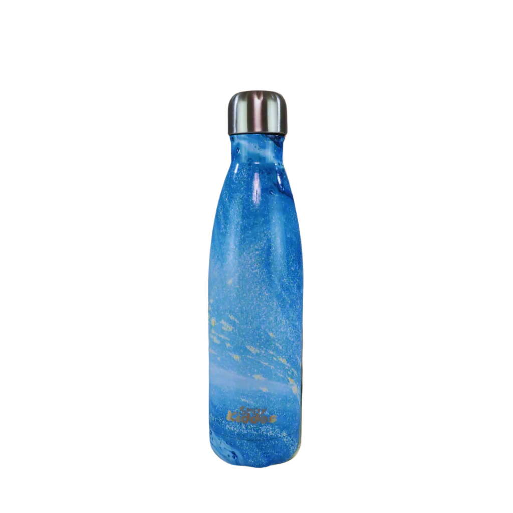 Smily Kiddos 500 ML Stainless Steel Water Bottle -  Ocean Blue