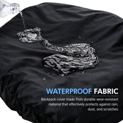 Mike Waterproof Backpack Rain Cover for School & Laptop Bags