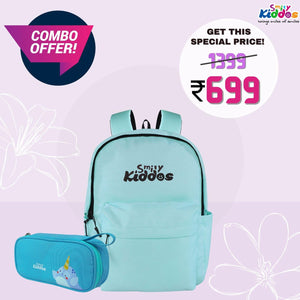 Smily Kiddos Day Pack - Sea Green main image 1