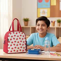 Joy Lunch Bag Berry Pop Theme - Red