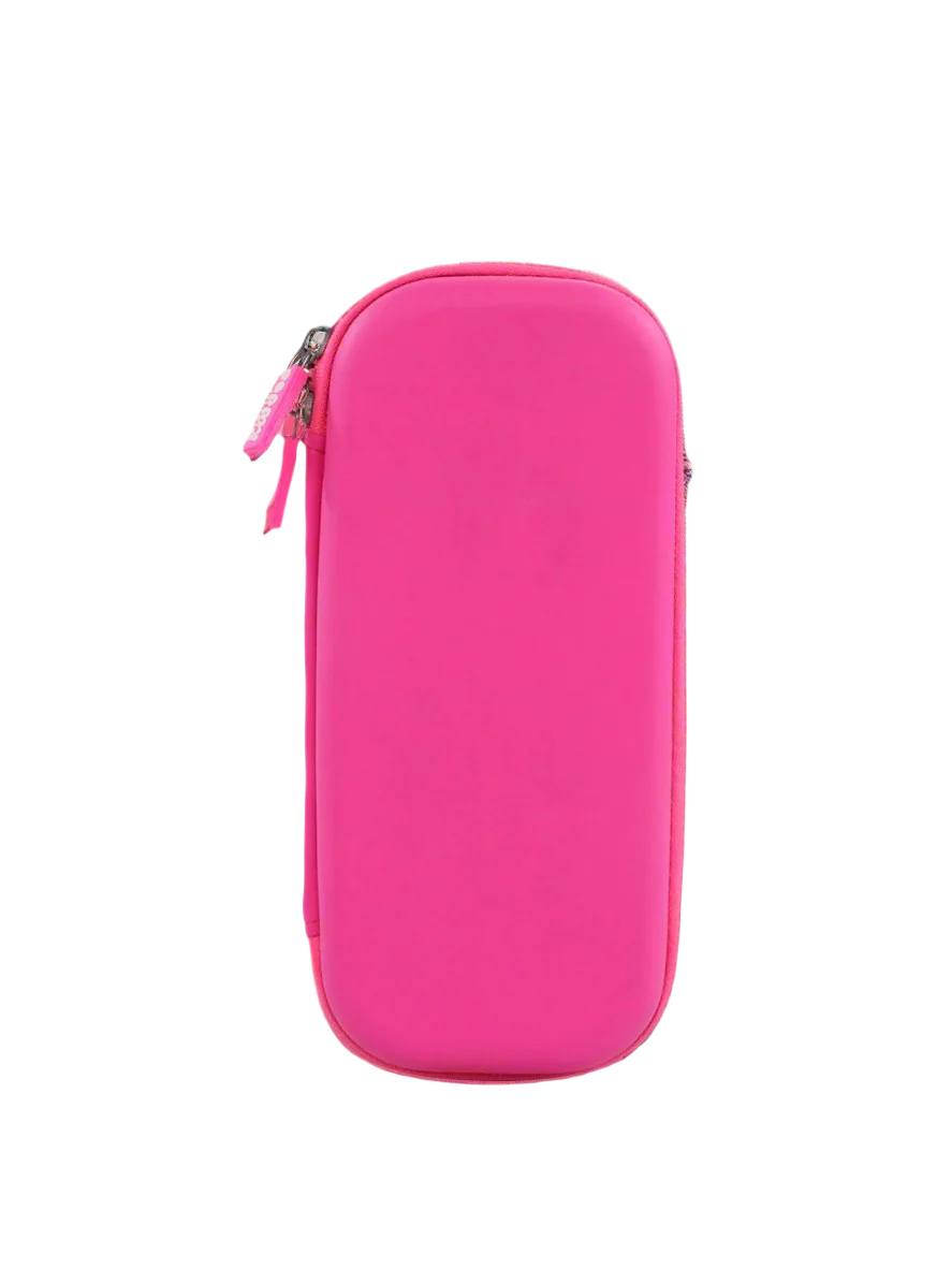Smily Kiddos Small Solid Pencil Case - Pink