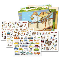 Reusable Stickers - Fun Life