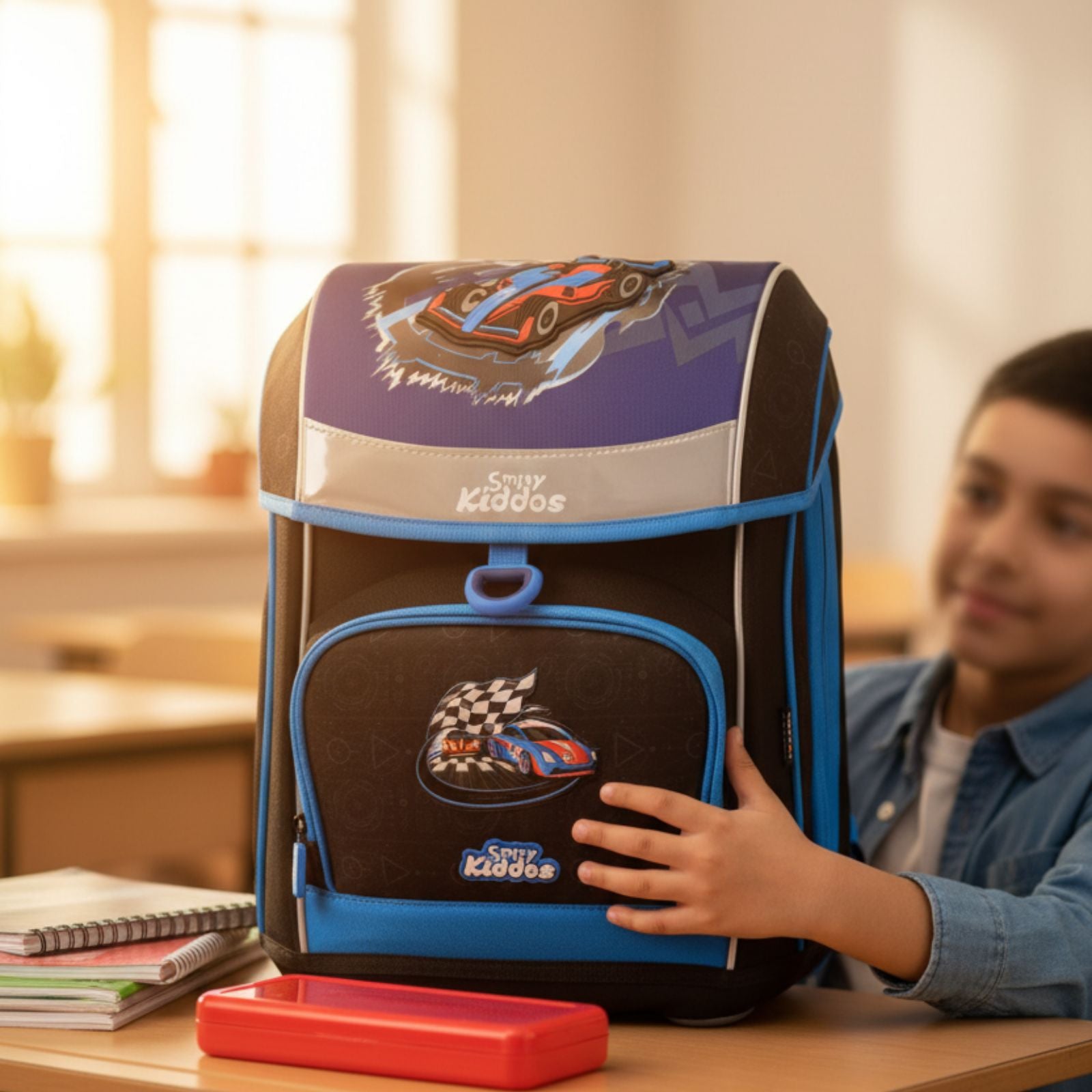 Fancy Star Backpack – Blue