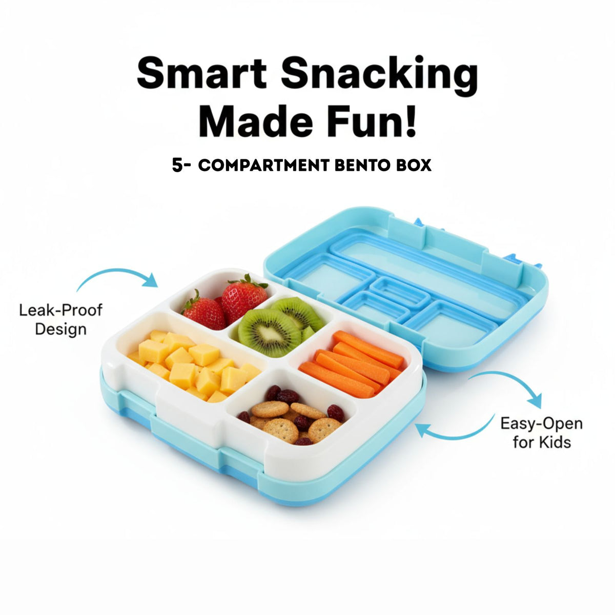 Bento Lunch box - Light Blue