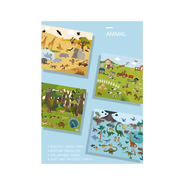 Reusable Stickers - Animal