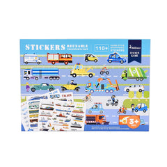 Reusable Stickers - Transportation