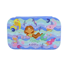 Smily Kiddos Small Brunch Stainless Steel Lunch Box - Mermaid Theme
