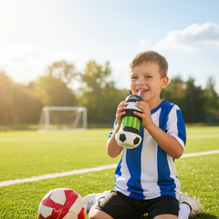 Smily Kiddos Expandable Water Bottle – Soccer 550 mL