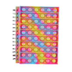 Smily Kiddos Pop IT spiral Note book - Yellow