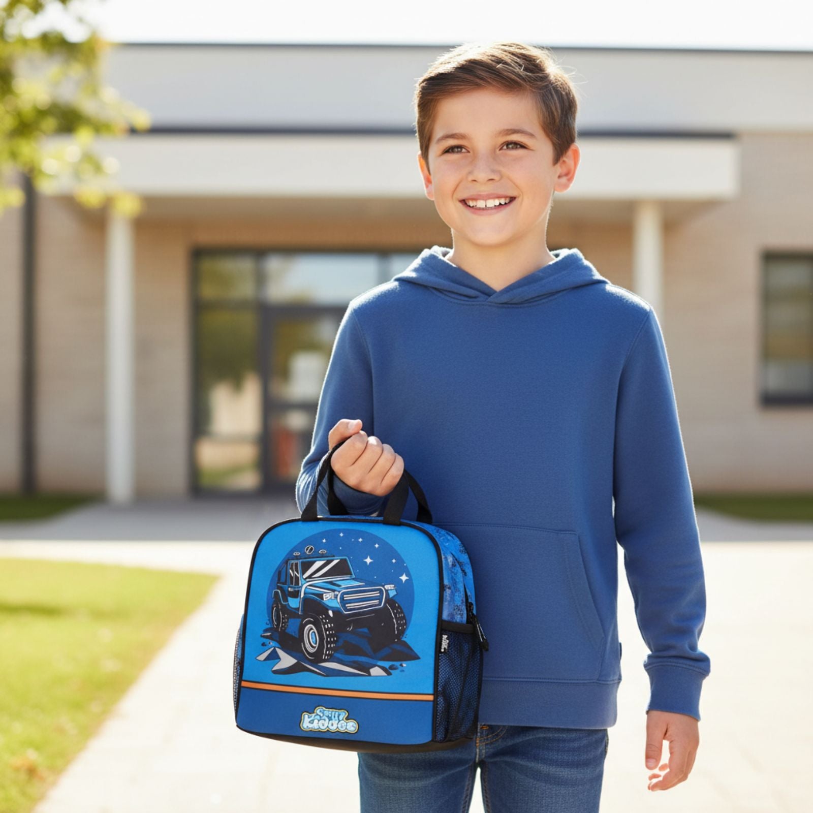 Joy Lunch Bag Senior Trail-Blue