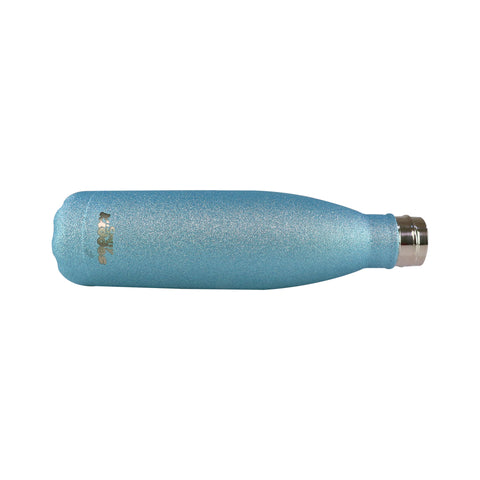 Image of Smily Kiddos 500 ML Stainless Steel Water Bottle  - Glitter Light Blue