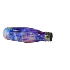  Stainless Steel Water Bottle -  Starry Night purple bottom
