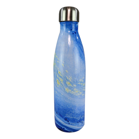 Image of Smily Kiddos 500 ML Stainless Steel Water Bottle -  Ocean Blue