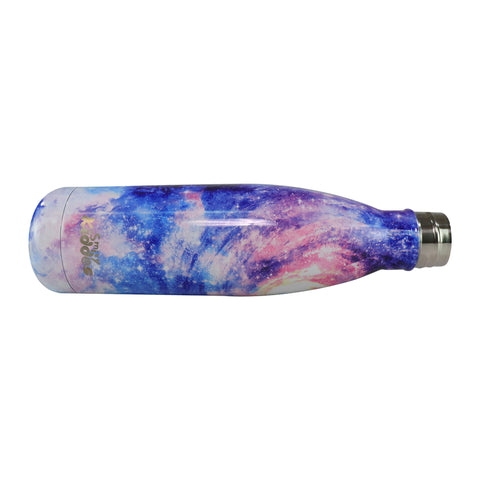 Image of Smily Kiddos 500 ML Stainless Steel Water Bottle -  Starry Night purple