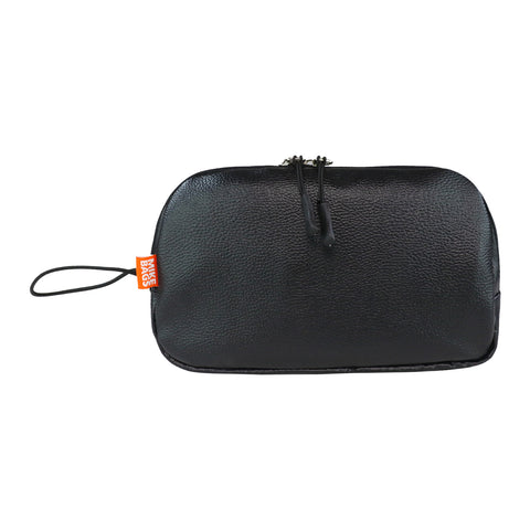 Image of MIKE BAGS Pu Leather Multipurpose Pouch - Black