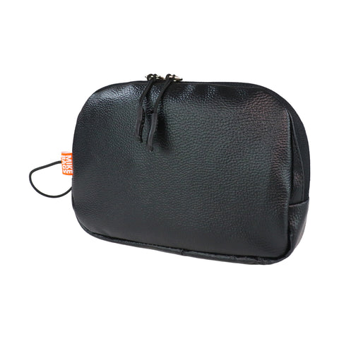 Image of MIKE BAGS Pu Leather Multipurpose Pouch - Black
