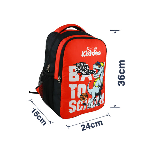 Image of Smily Kiddos Pre School Backpack : Dino Theme