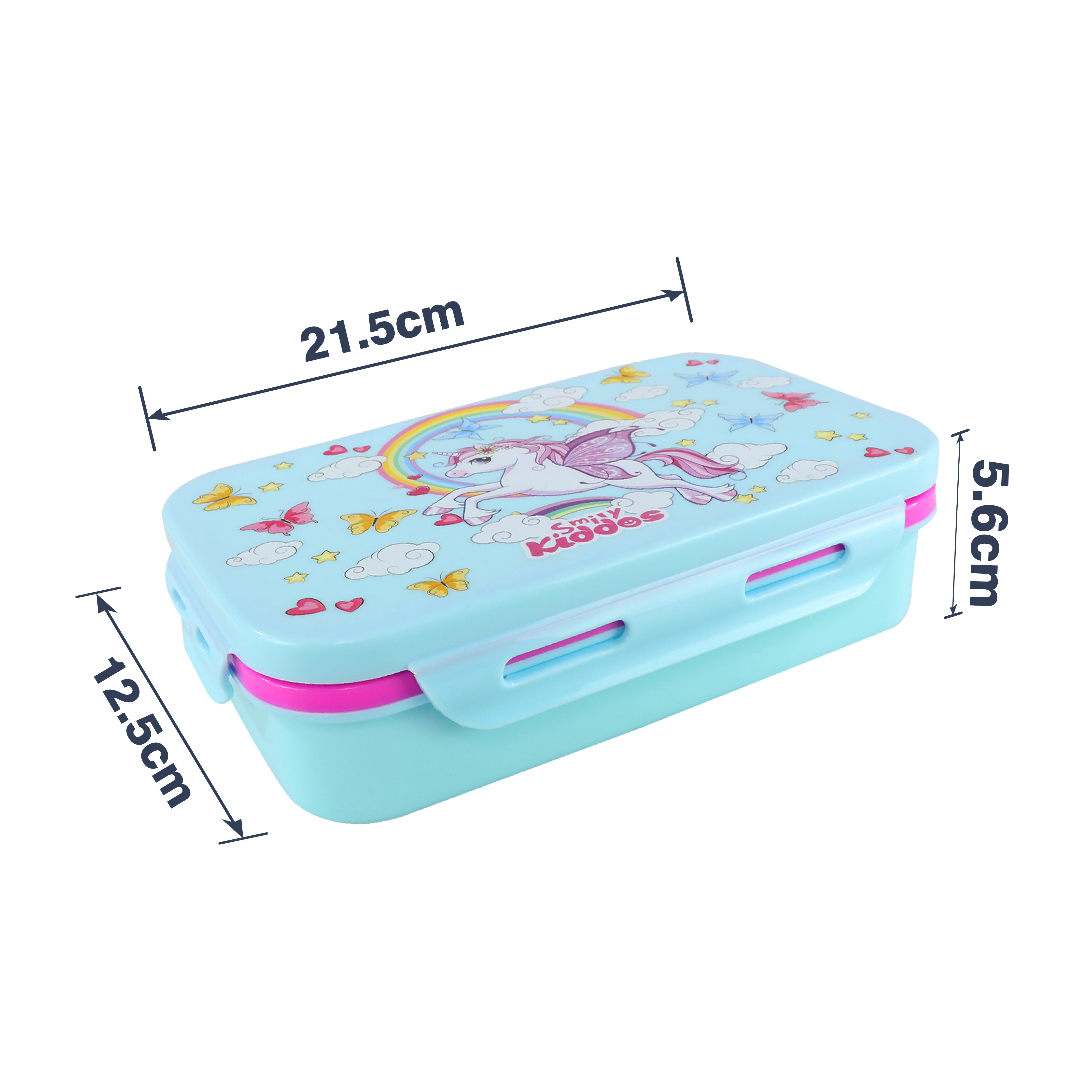 Small Brunch Stainless Steel Lunch Box - Unicorn Theme