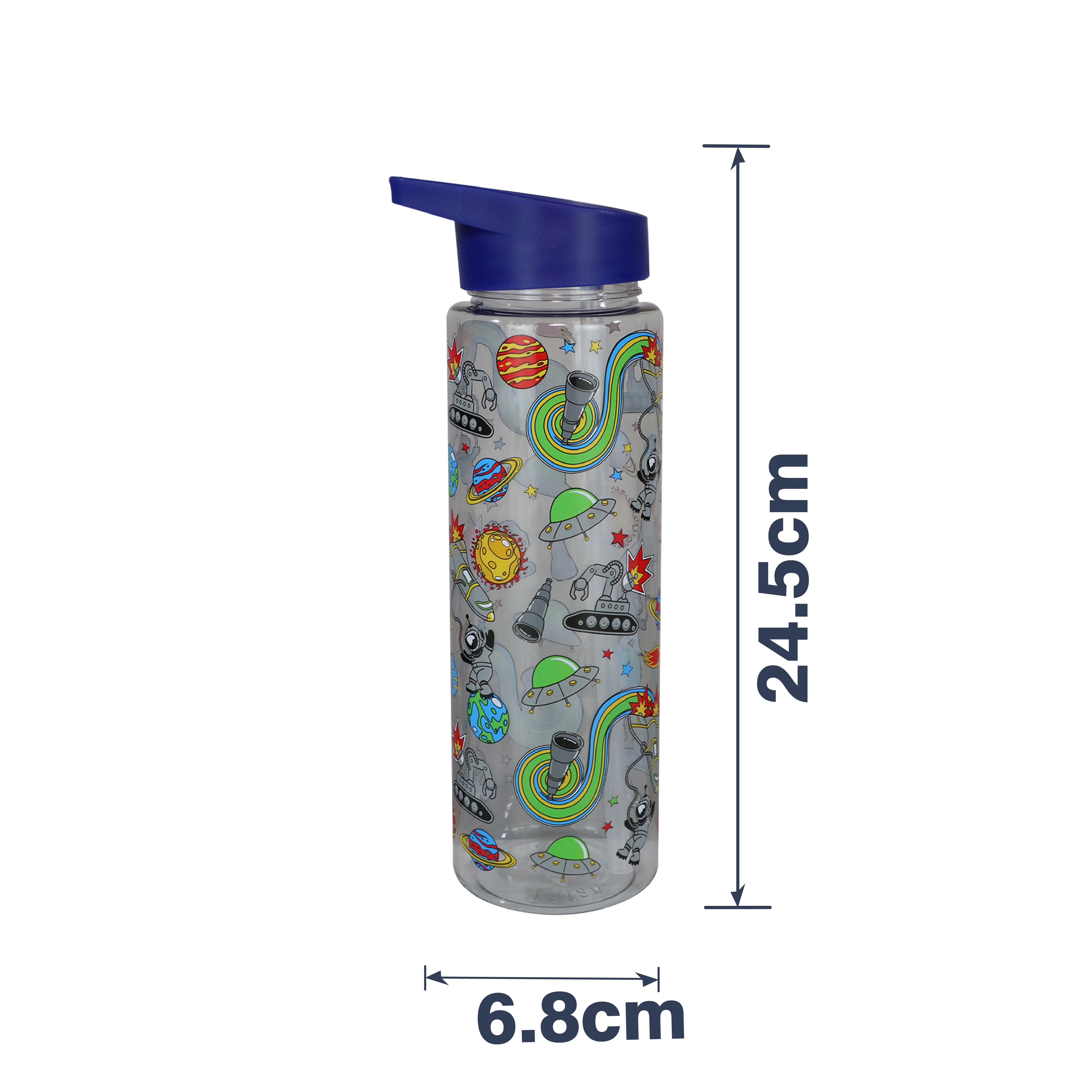 Sipper Bottle 750 ml - Space Theme blue dimension