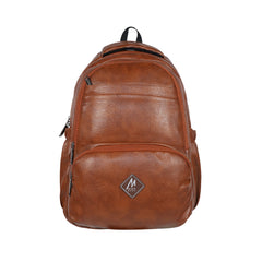 Ember Leather Laptop Backpack
