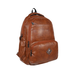 Ember Leather Laptop Backpack