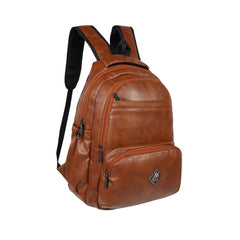Ember Leather Laptop Backpack