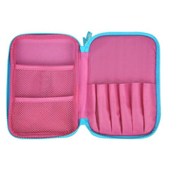 Stylish Double Compartment Pencil Case – Pink