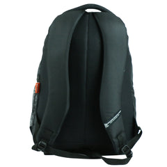 Gladiator deluxe laptop backpack with rain cover - black