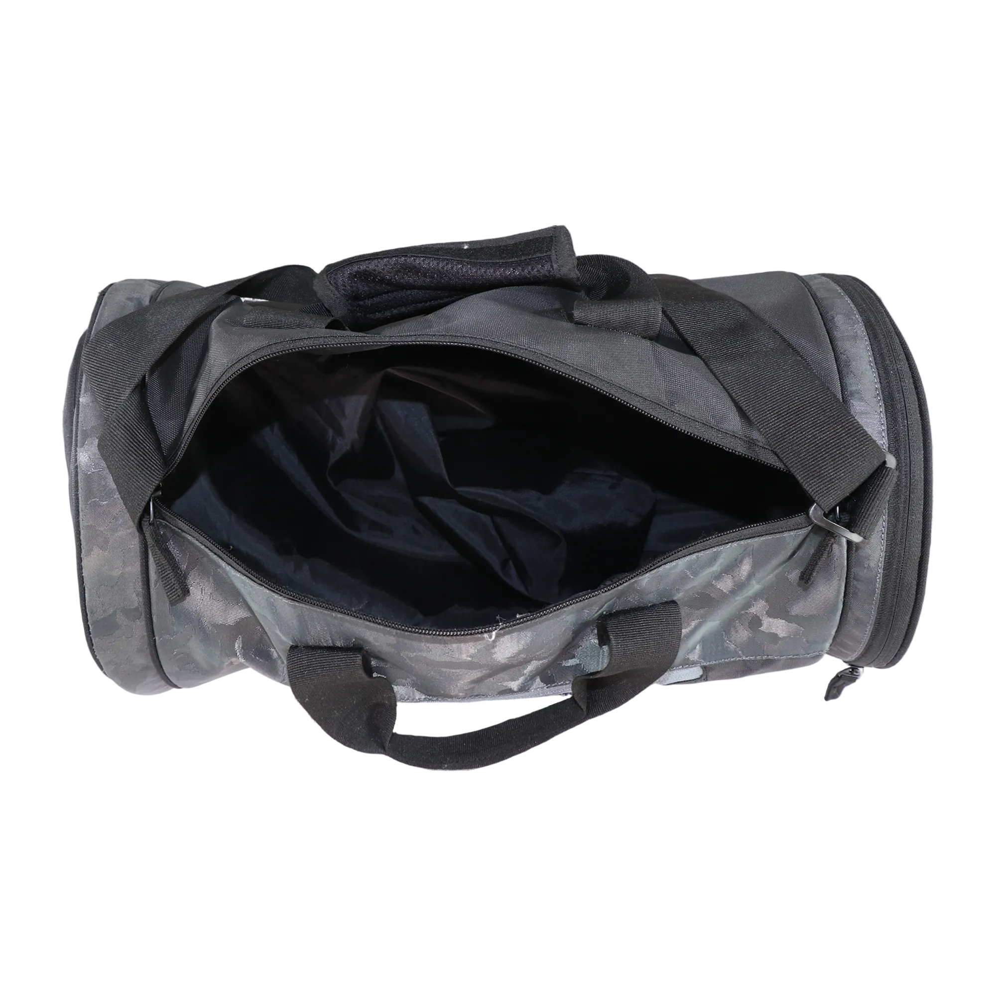 Mike Dual Tone Pro Gym Bag with Shoe Compartment – Grey