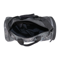 Mike Dual Tone Pro Gym Bag with Shoe Compartment – Grey