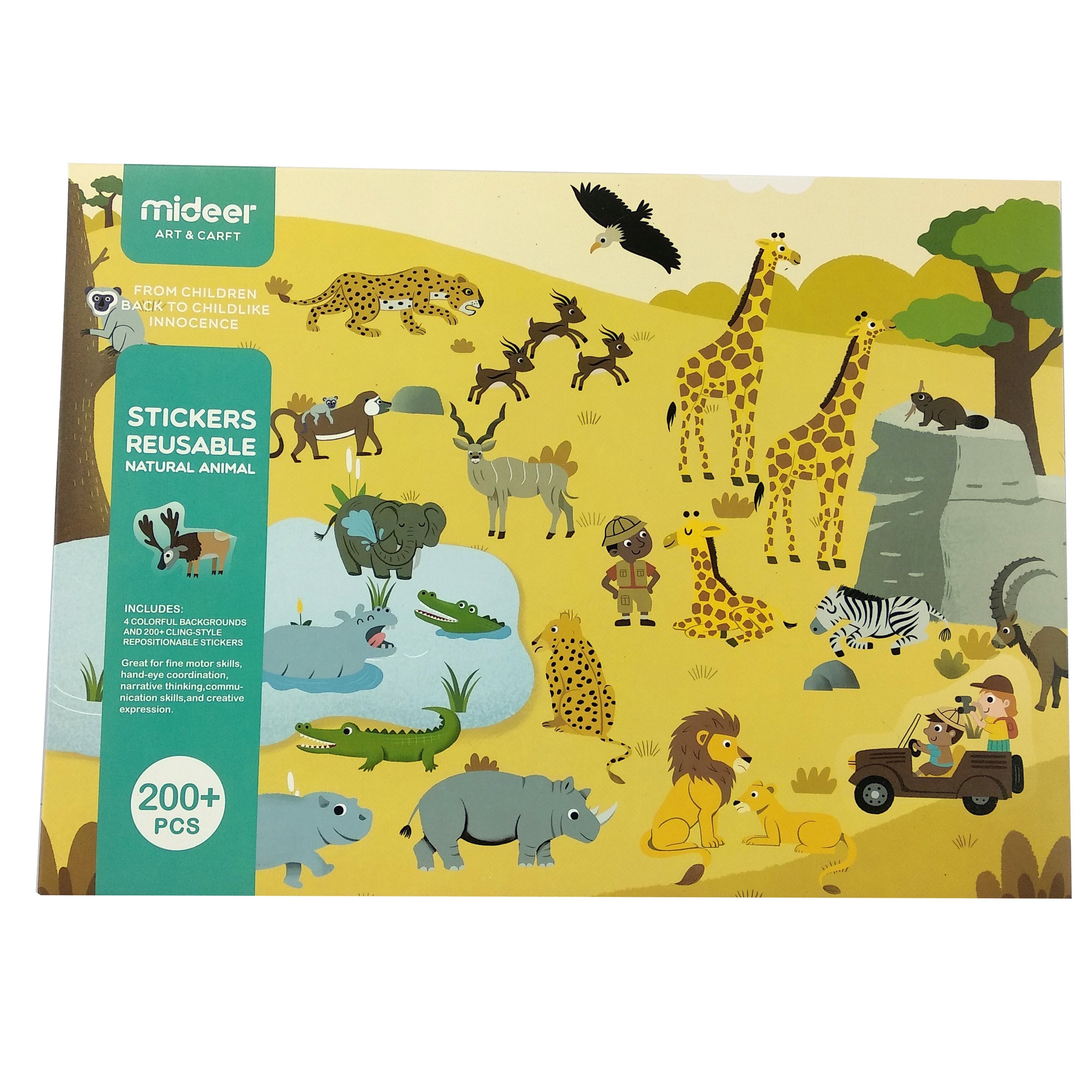 Reusable Stickers - Animal