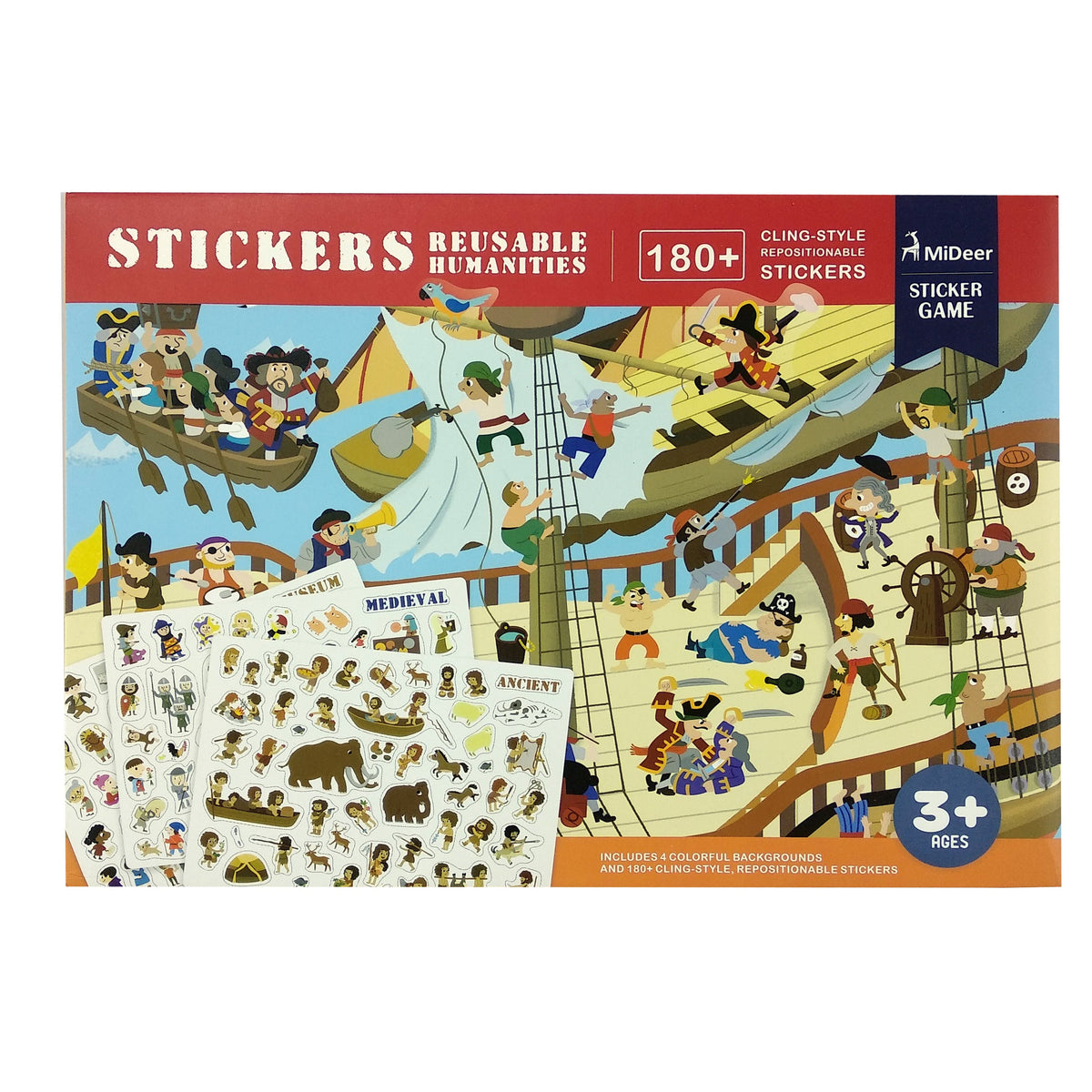 Reusable Stickers - Humanities