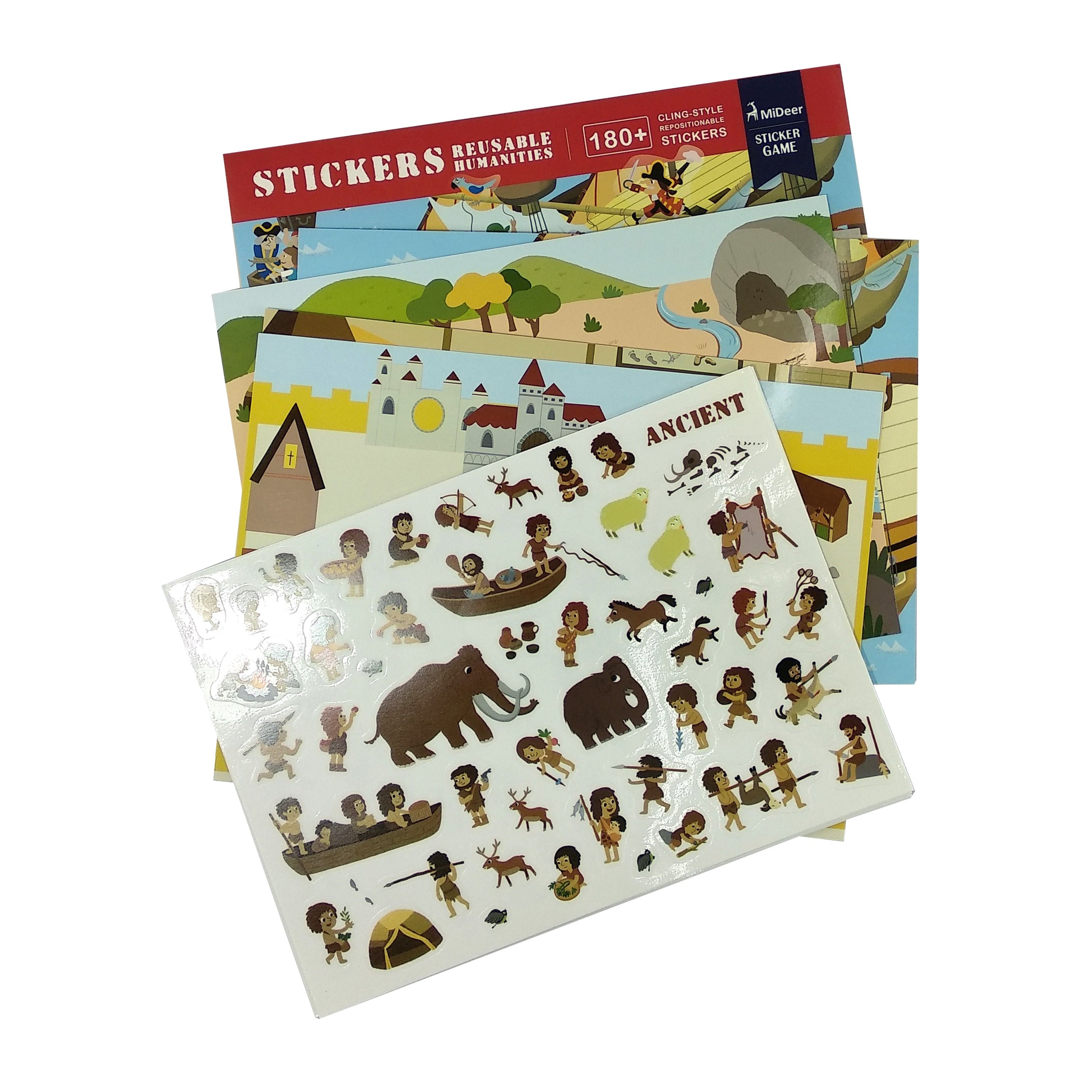 Reusable Stickers - Humanities