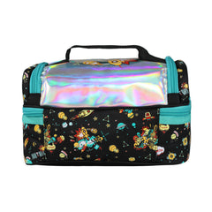 Smily Kiddos Double Decker Lunch Bag V2 Space Theme Black
