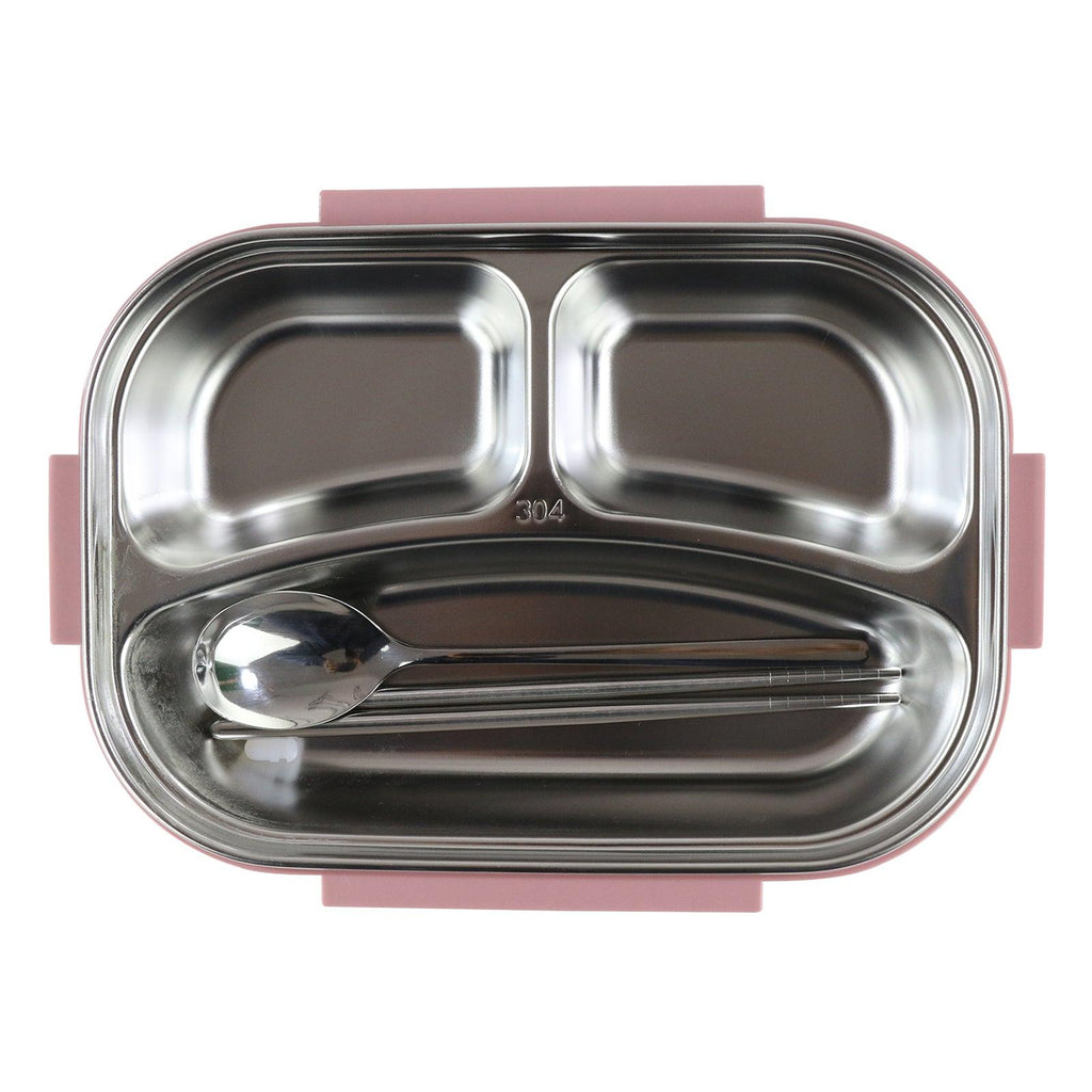 Smily Kiddos Brunch Stainless Steel Lunch Box - Unicorn Theme - Purple main image 1