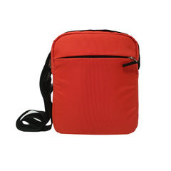 Mike Solid Messenger Bag - Red