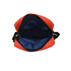Mike Solid Messenger Bag - Red