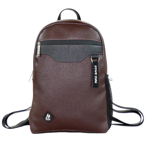 Caster Backpack - Black & Brown