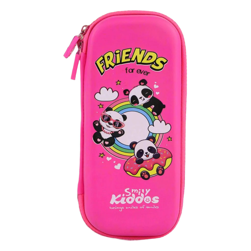 Smily Kiddos Small Pencil case - panda pink