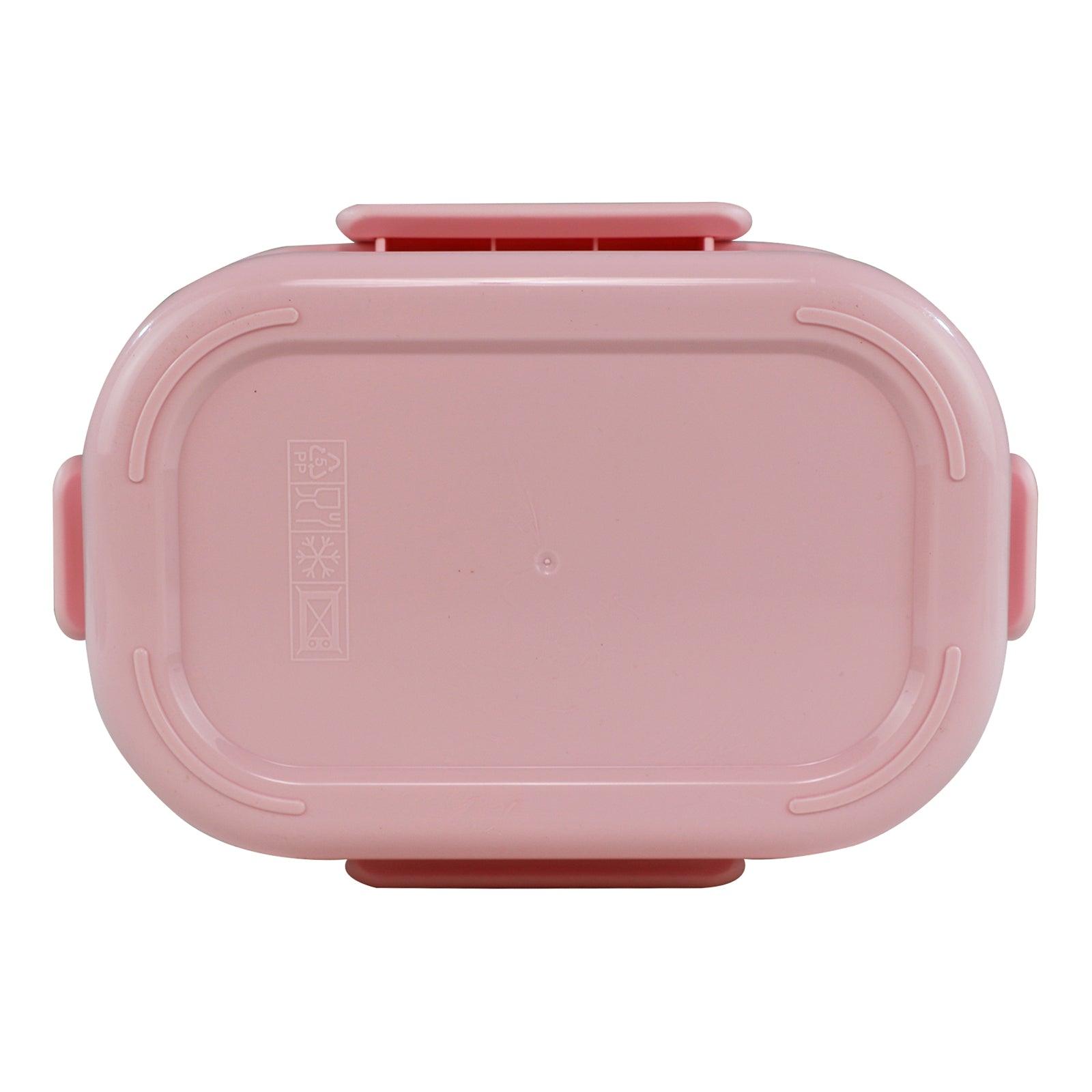 Medium Stainless Steel Lunch Box Unicorn Theme - Pink