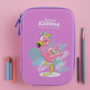 Smily Kiddos Single Compartment Eva Pencil Unicorn Herd - Pink main image 1